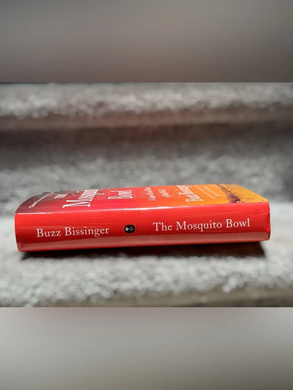 The Mosquito Bowl Buzz Bissinger First Edition WWII Football History Hardcover